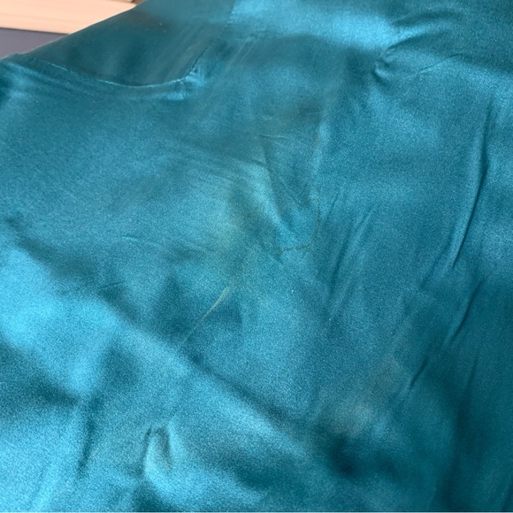 Yigal Azrouel 100% Black Leather Skirt Size 8 Knee Length Fitted Trumpet Bodycon - Picture 7 of 10